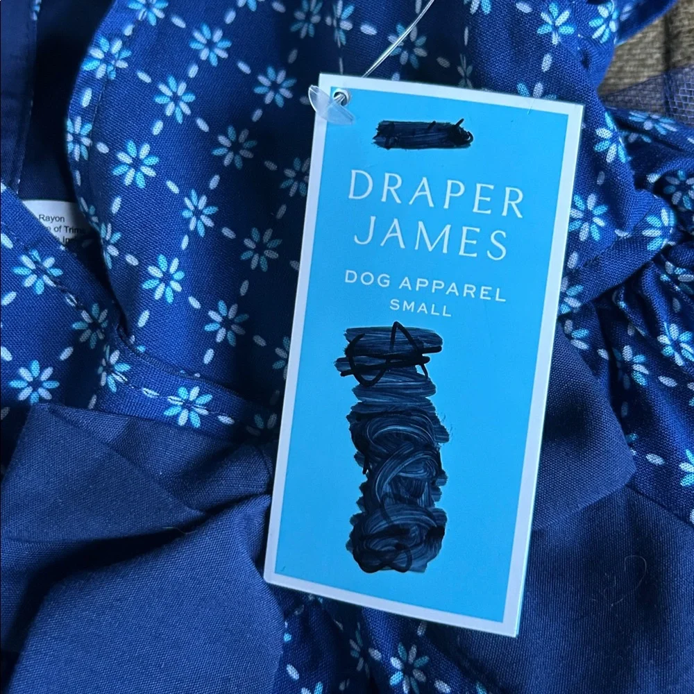 Draper James Floral Wrap Dog Dress S